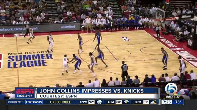 Former Cardinal Newman star John Collins impresses vs. Knicks in Summer League