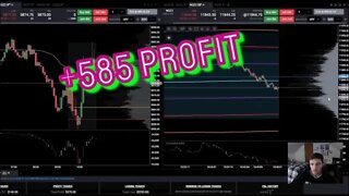 Great Profits LIVE Day Trading NASDAQ Futures!