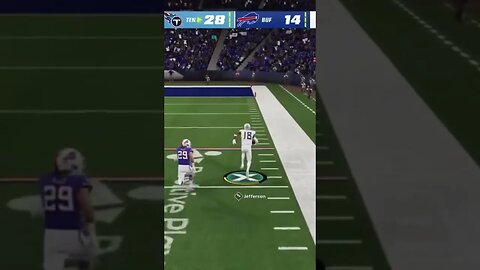 JUSTIN JEFFERSON BROKEN TACKLE ANIMATION MADDEN 23