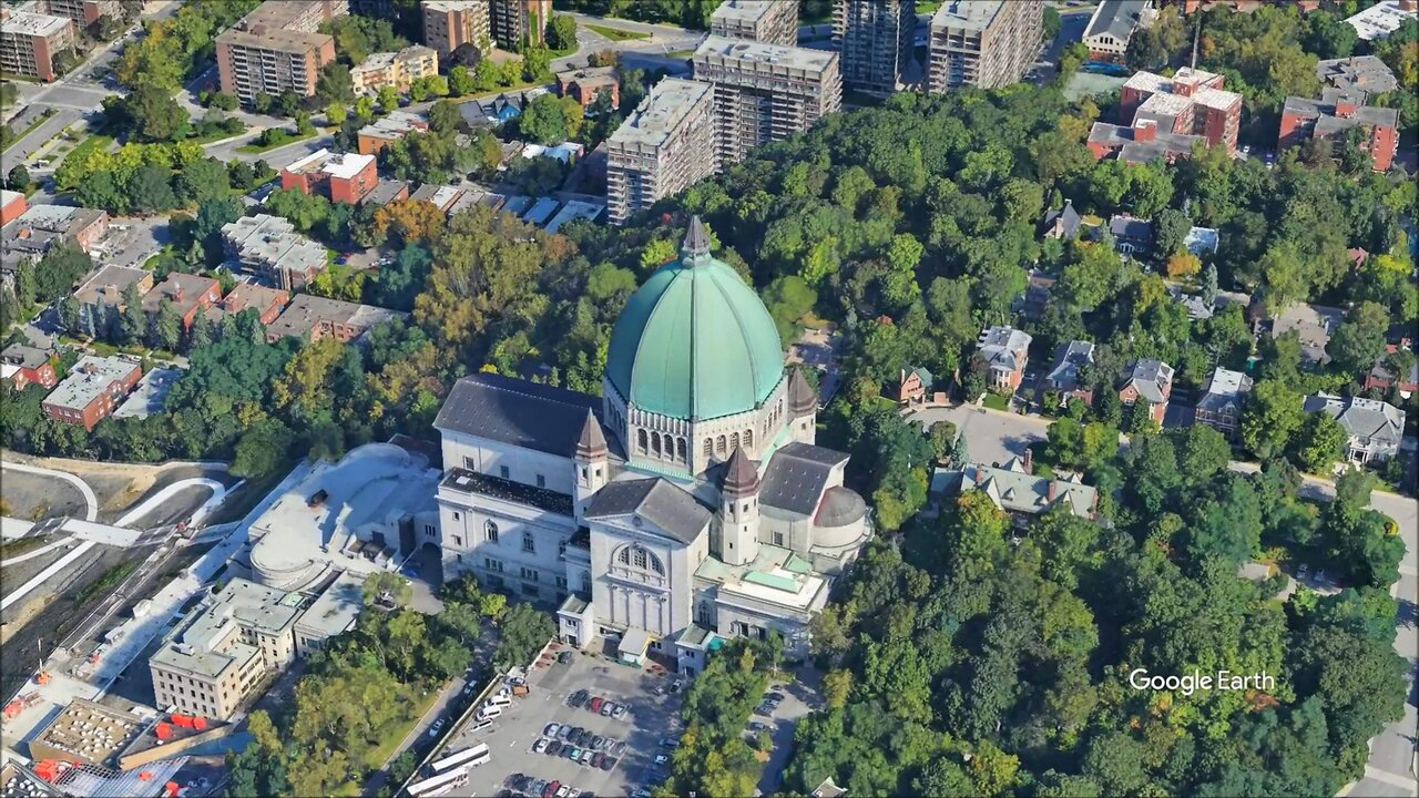 Saint Joseph's Oratory of Mount Royal in Montreal, Quebec, Canada