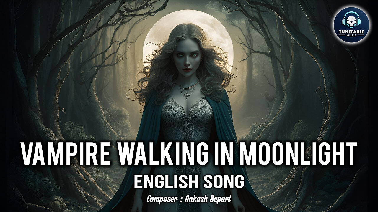 Vampire Walking In Moonlight (Official Music Video) | TUNEFABLE MUSIC