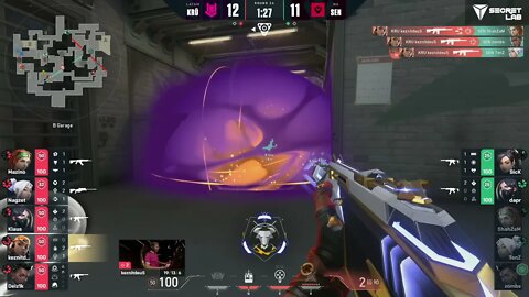 KRU 4k round 12-11 Vs Sentinels