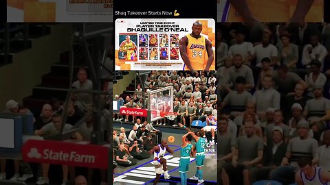 Shaq Takeover Event #nba #basketball #myteam #nba2k23