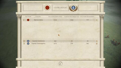Total-War Rome Julii part 27, carful when you stop