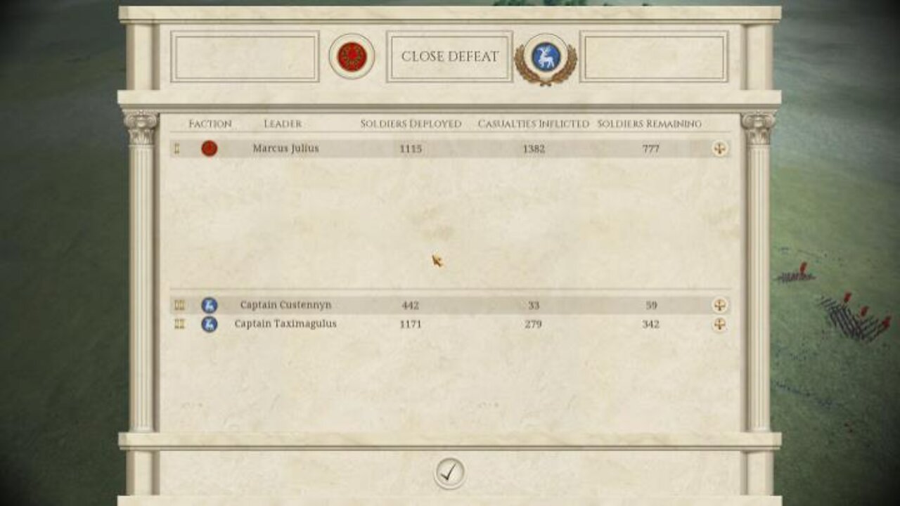 Total-War Rome Julii part 27, carful when you stop