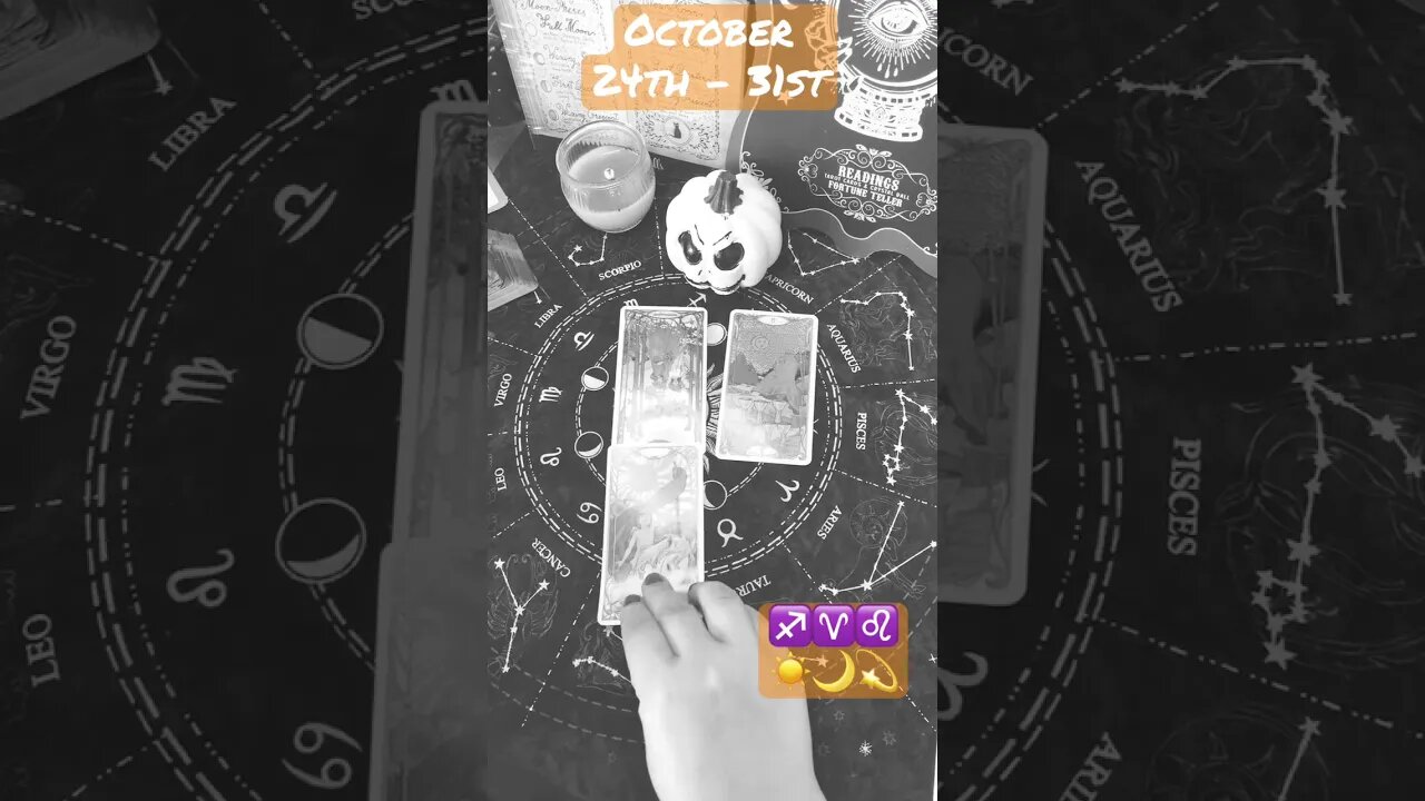 🔥October 24th - 31st 🔥 ♐♈♌☀️🌙💫