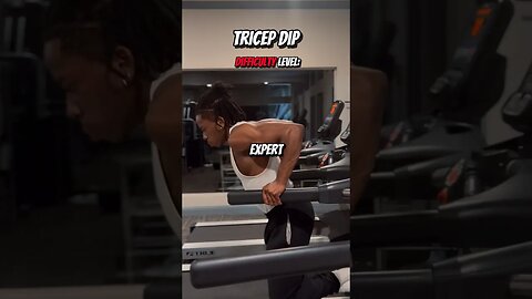 What Level Tricep Dips? #fitnessshorts #bodybuilding #gymlife #comedy #fitnessmotivation #funny #gym