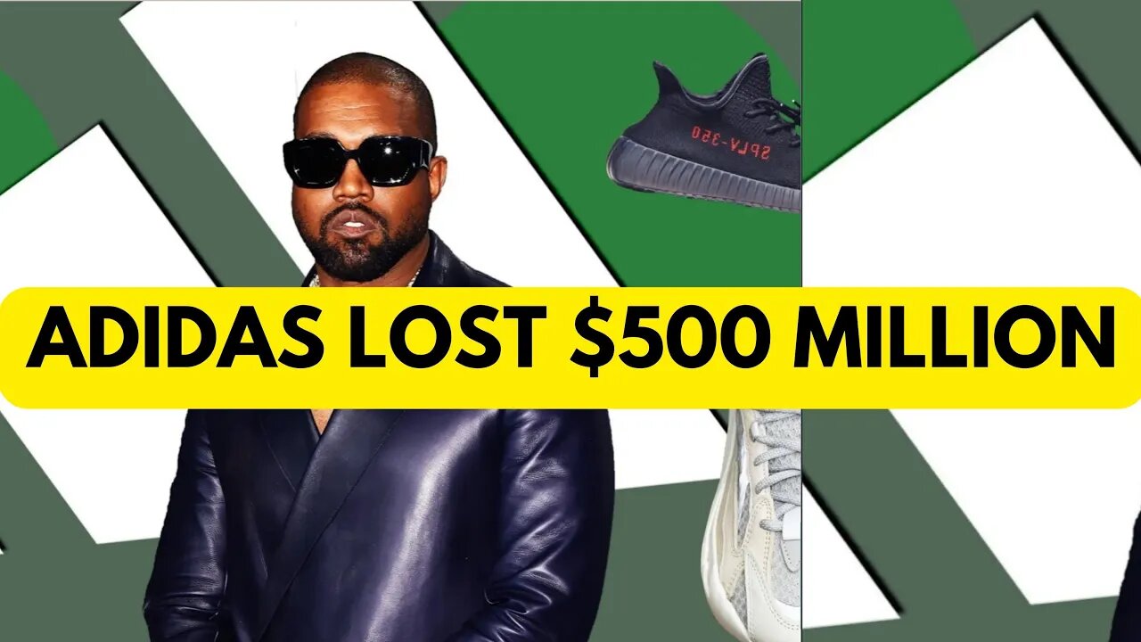 ADIDAS SITTING ON OVER $500 MILLION IN YEEZYS AFTER KANYE WEST