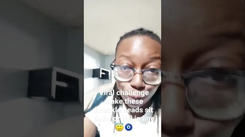 viral challenge make a knuckle head sit df down. If you see they out here dry picking then g check 🧿