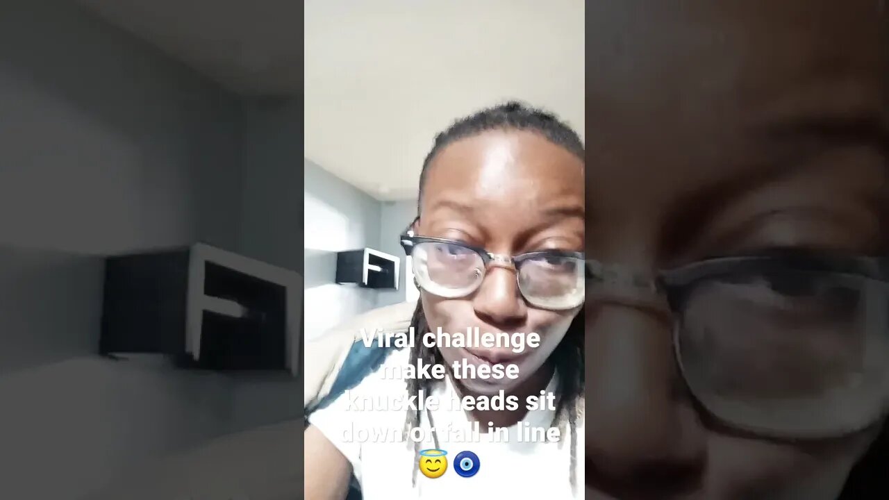 viral challenge make a knuckle head sit df down. If you see they out here dry picking then g check 🧿