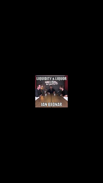 New podcast with Jan Bednar is now live on all platforms! @liquidityandliquor