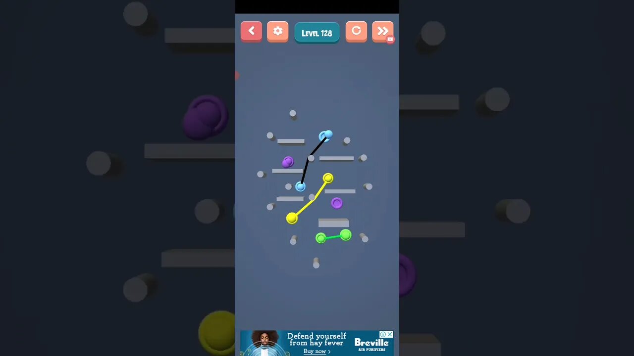 Color Rope Puzzle - Level 128