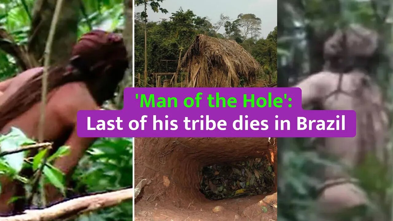 'Man of the Hole': Last of his tribe dies in Brazil #Manofthehole #news #usanewstoday #usa #amazon