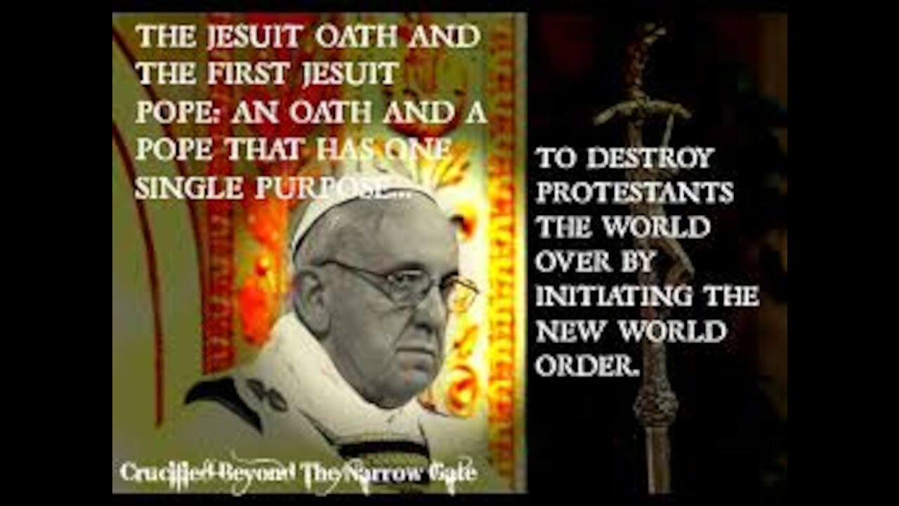 Jesuit Extreme Oath of Induction ("Road to Rome")