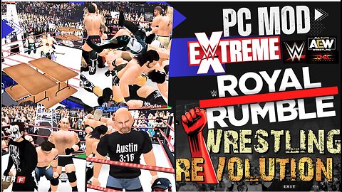 wr3d WWE 2K24: New Extreme Royal Rumble PC MOD #wr3d #wwe #aew