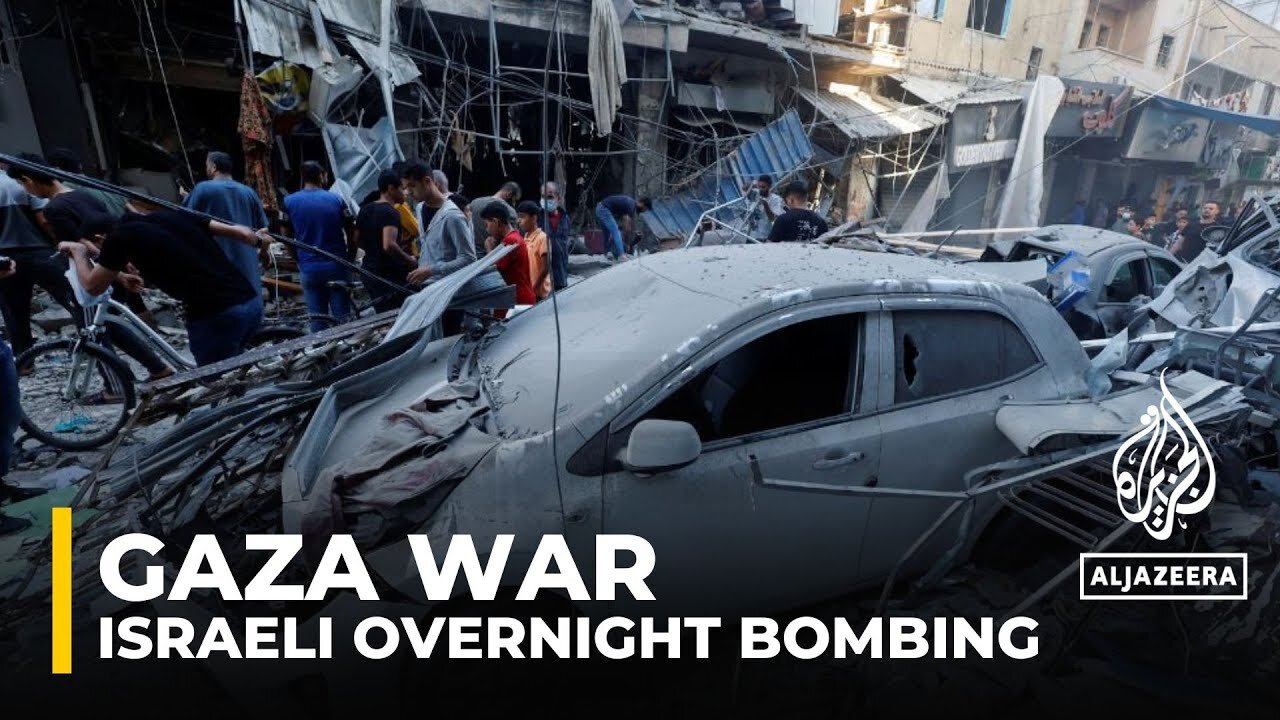 A night or intense bombardments across Gaza Strip