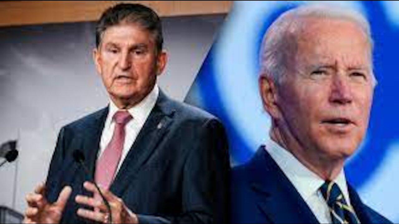 Manchin blasts House Democrats, potentially pressing pause on Biden agenda