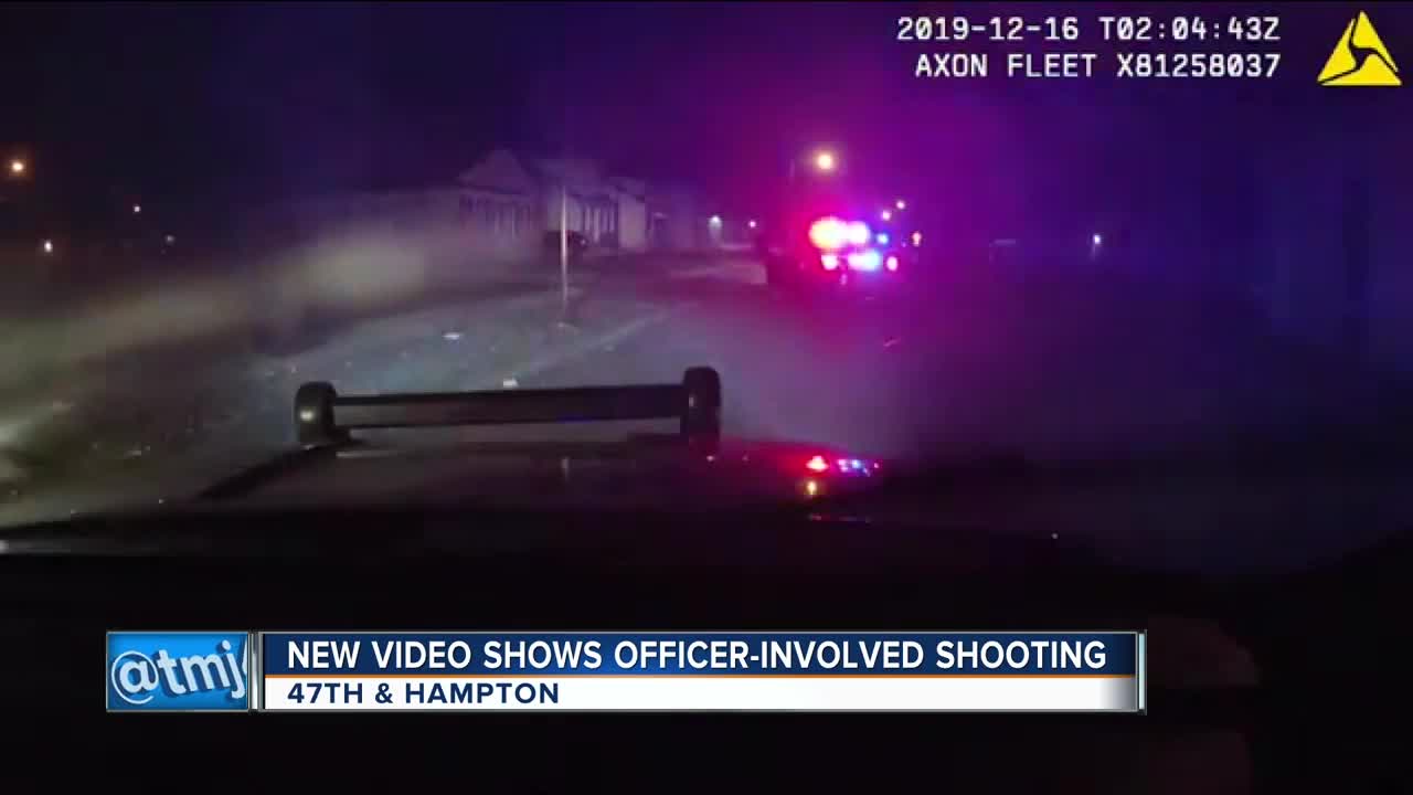 Milwaukee Police only feet away when a suspect opens fire