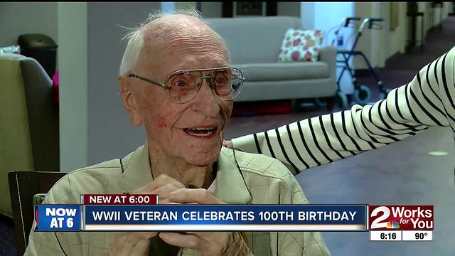 WWII veteran turns 100