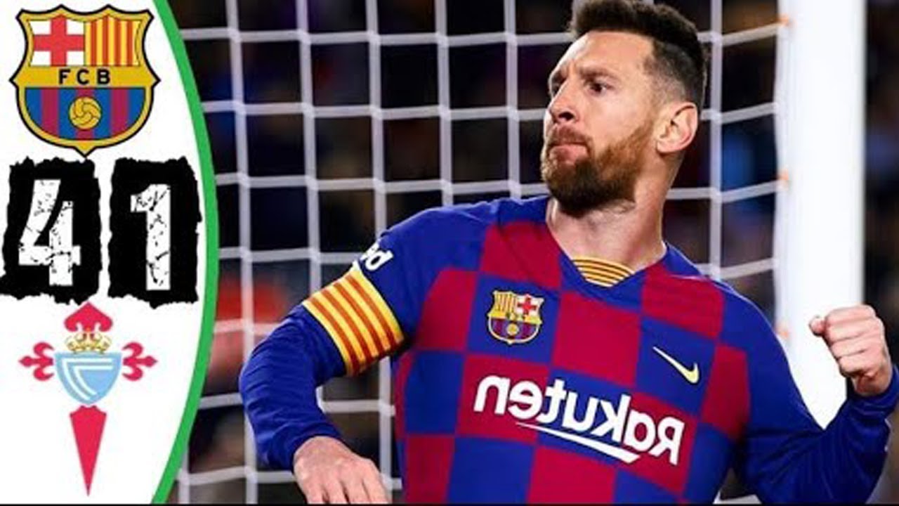 Highlights FC Barcelona Vs Celta Vigo (4-1)