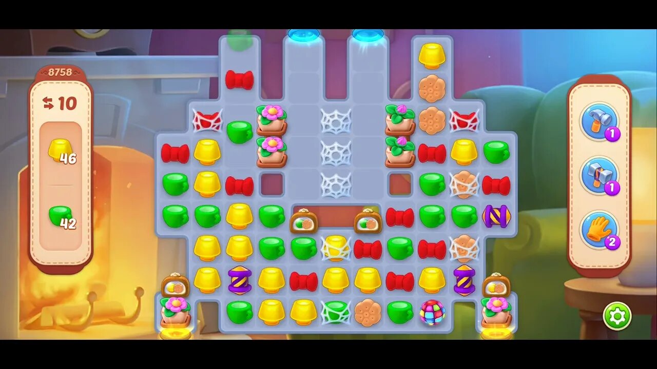 Playrix Homescapes Gameplay Walkthrough Level 8758