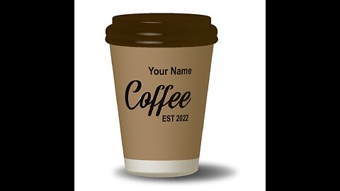 Coffee Cup 3D in Illustrator