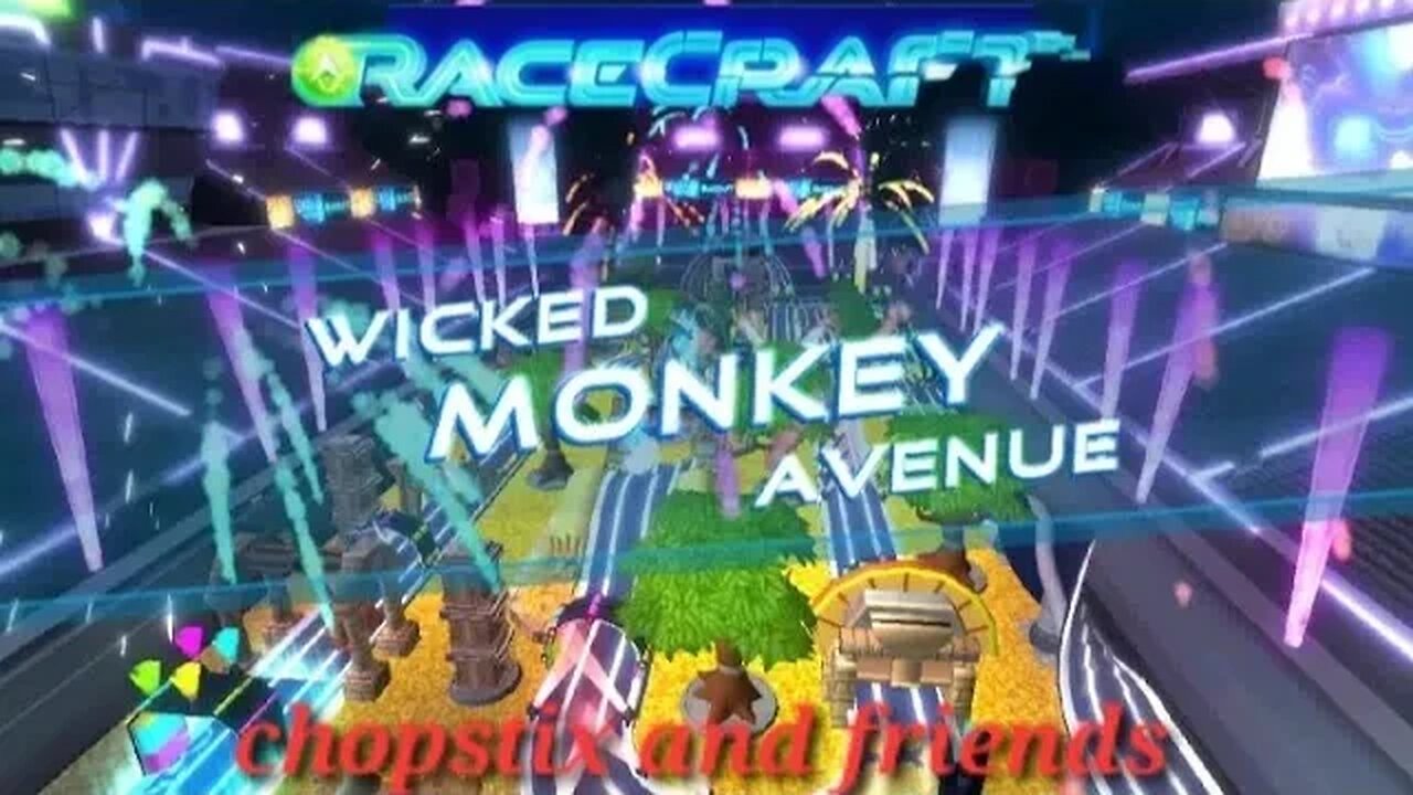 Chopstix and Friends - Racecraft video #10 - Wicked Monkey Avenue! #budgestudios #gaming #racecraft