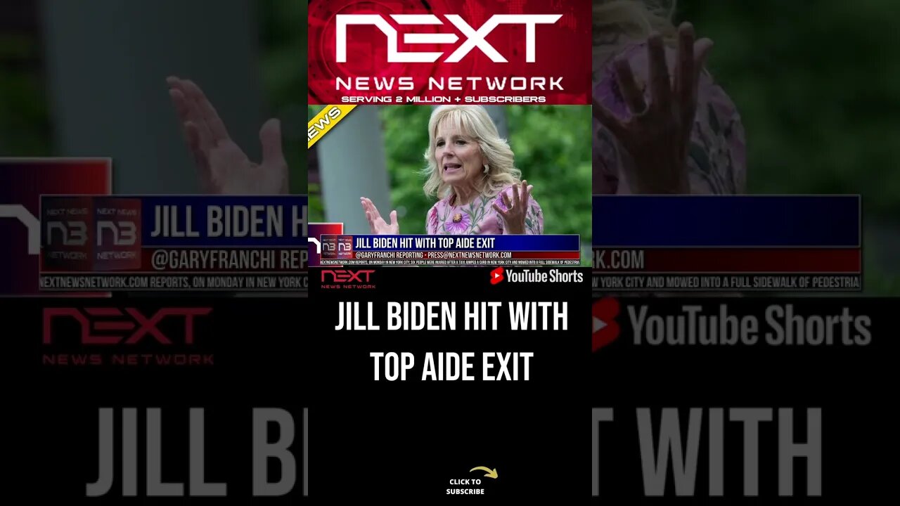 Jill Biden Hit with Top Aide Exit #shorts