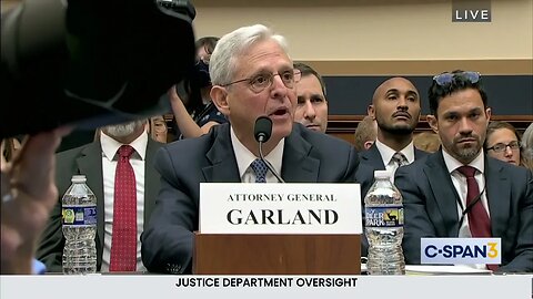 AG Garland Again Claims "No One That I Know" Has Spoken To Biden Admin About Hunter Biden Probe