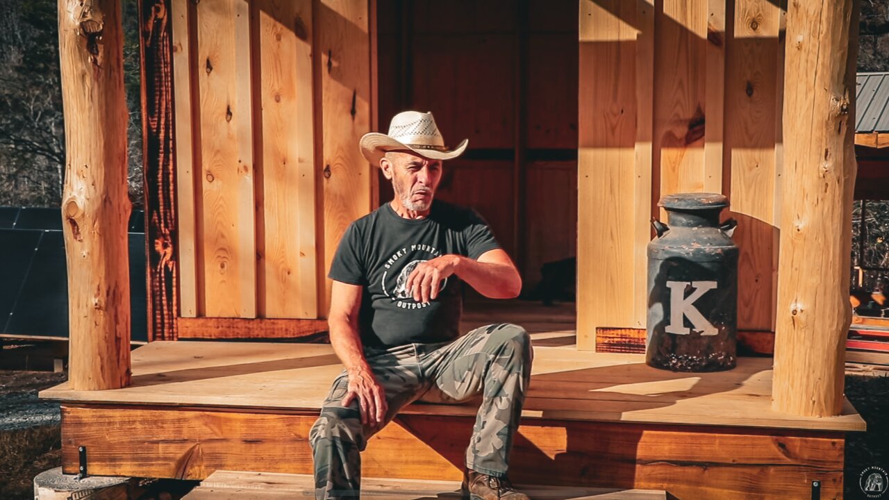 WoodMizer Sawmill Helps Build Solar Shed