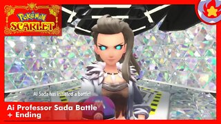 Ai Professor Sada Final Battle + Ending | Pokemon Scarlet