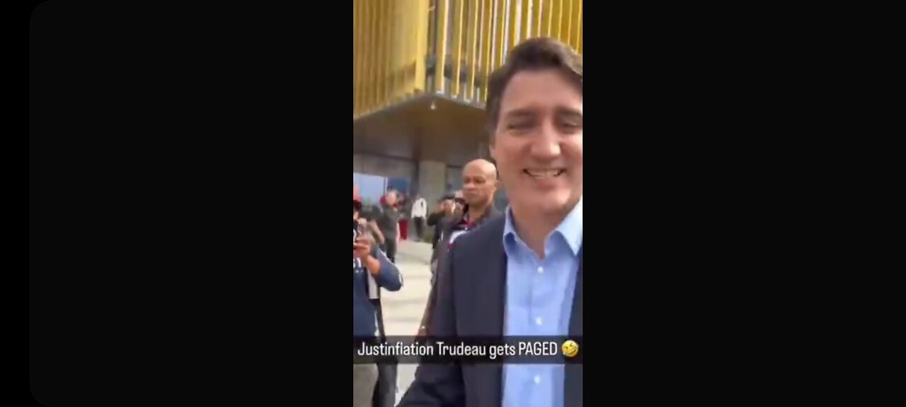 JUSTIN TRUDEAU GETTING FLAMED LIKE A ROAST BEEF SANDWICH