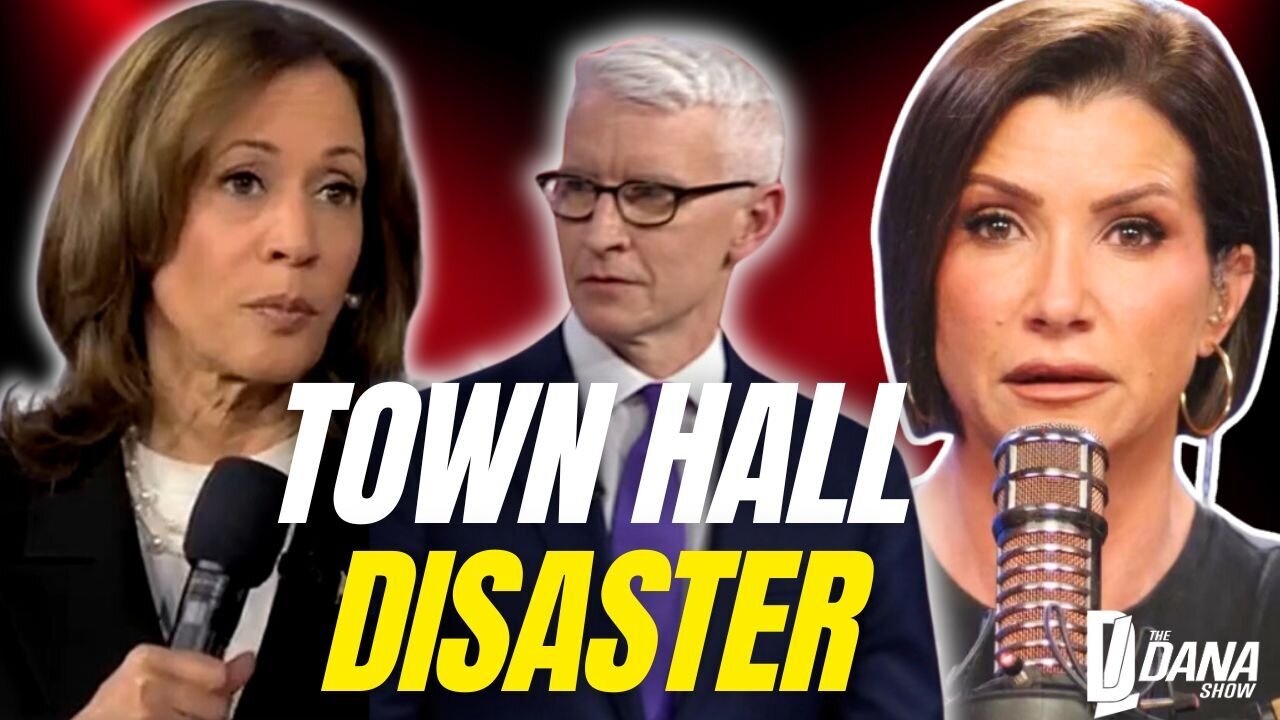 KAMALA'S TOWN HALL DISASTER | The Dana Show LIVE On Rumble!