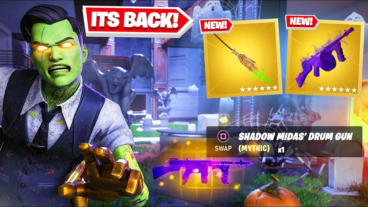 THE AGENCY IS BACK in New Fortnite Halloween Update!