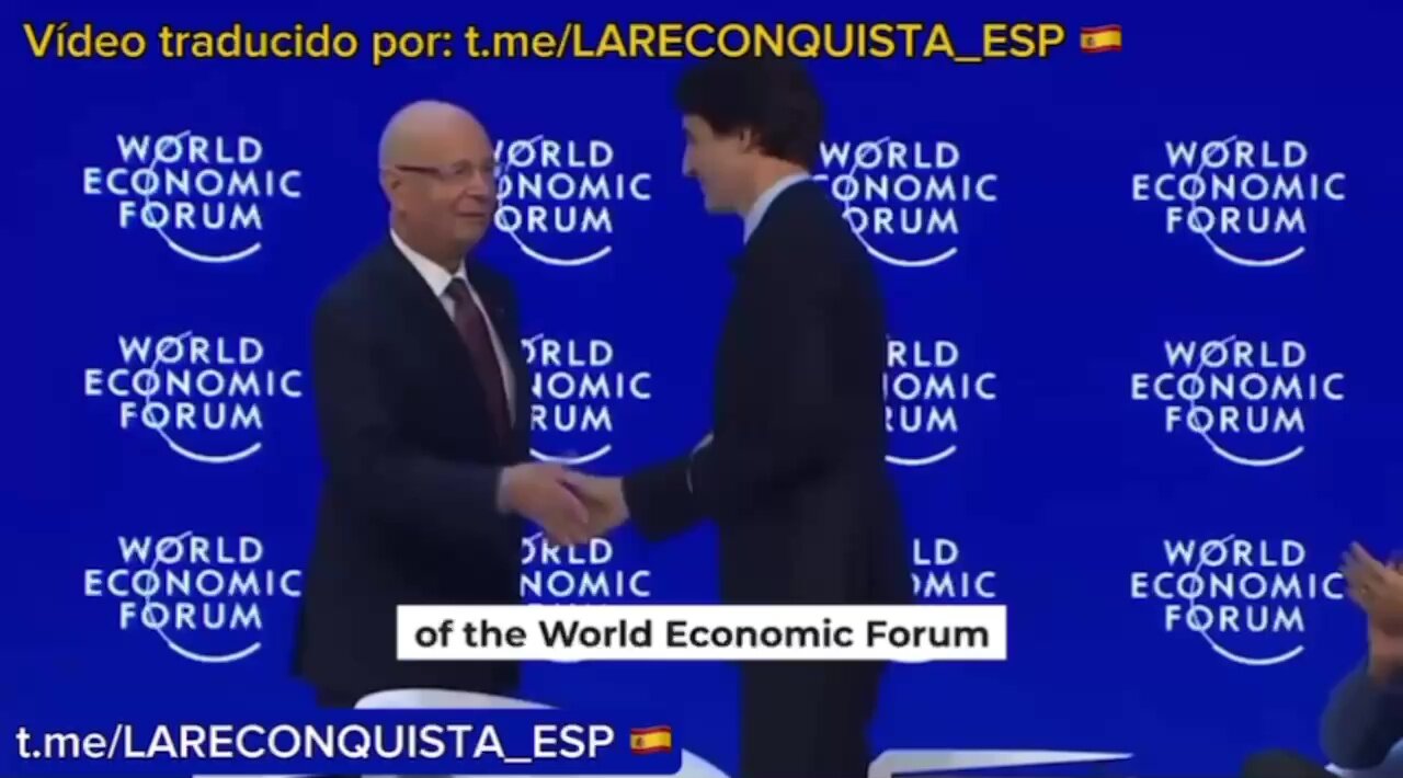 Klaus Schwab sobre la caída de internet a nivel global (GREAT RESET)