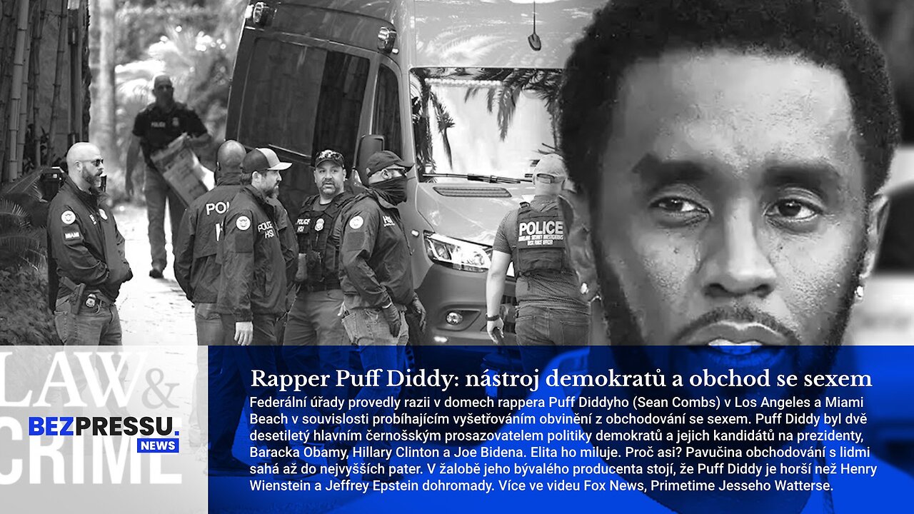 Rapper Puff Diddy: nástroj demokratů a obchod se sexem