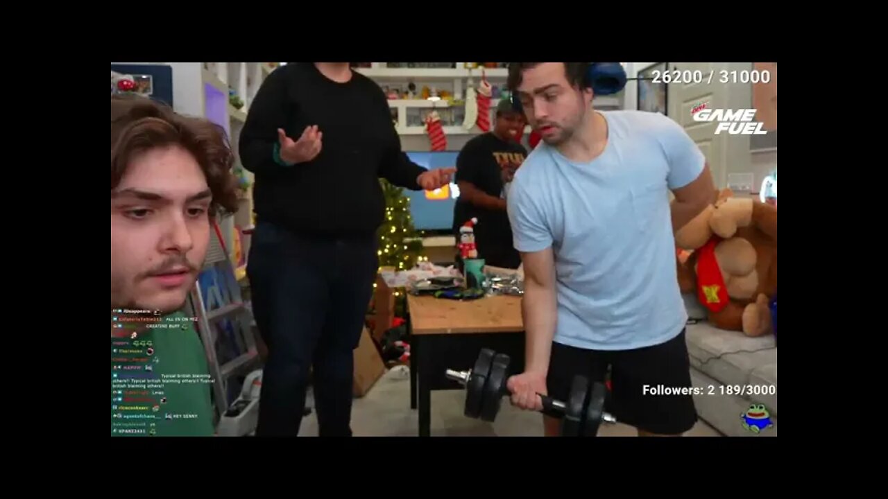 Mizkif and Friends Arm Wrestle