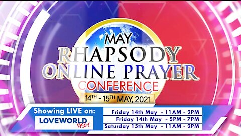 Rhapsody Online Prayer Conference | Friday, May 14 for 24 hours