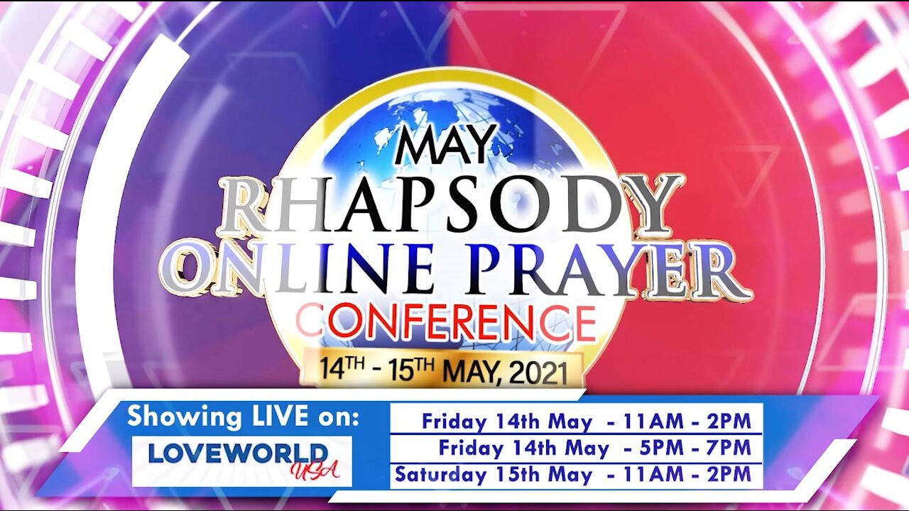 Rhapsody Online Prayer Conference | Friday, May 14 for 24 hours