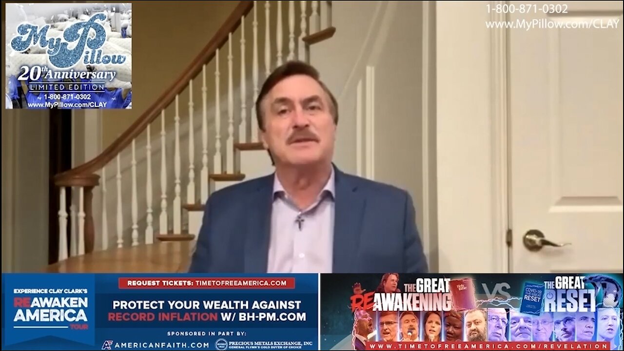 Mike Lindell | Mike Lindell Discusses: His 3-Year+ Journey to ReAwaken America Tour, MyPillow.com Being Cancelled By FOX News, God Wins In the End, The Importance of Speaking the TRUTH Now, TRUMP 2024 & More!!!