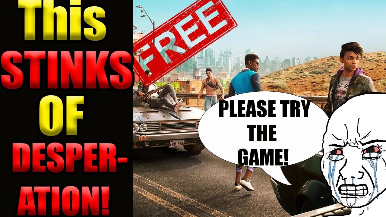 DEEP SILVER is getting DESPERATE! | Saints Row Reboot is FREE for the weekend!