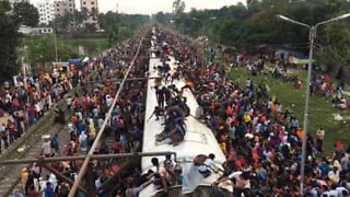 Catching a train in Bangladesh is not easy