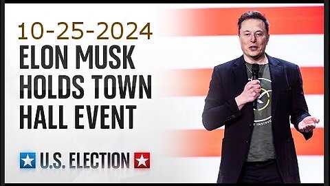 Elon Musk holds town hall event in Pennsylvania