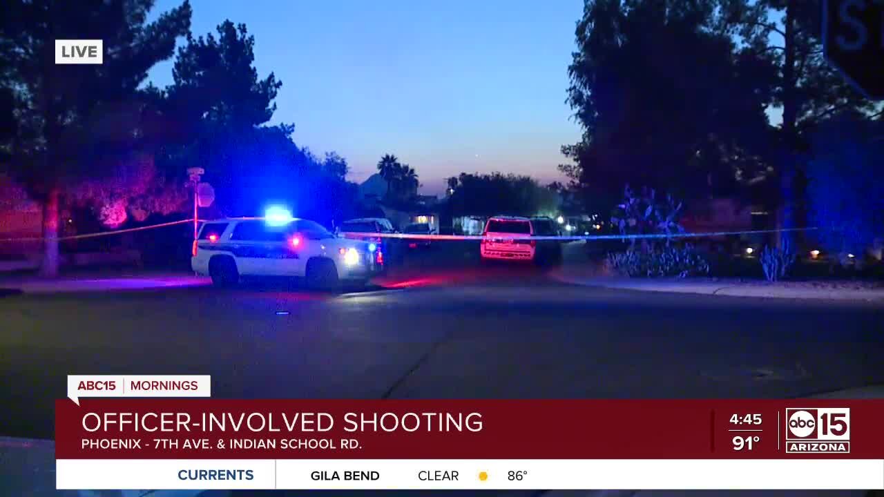 Armed homeowner shot by officers in Phoenix