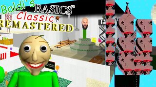 Getting Baldi's Basics Classic Remastered Secret Teleporter Ending!