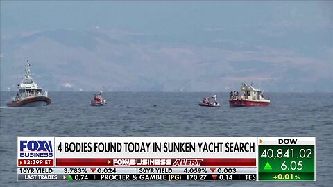 Four Bodies Found Inside Sunken Yacht Wreckage Near Sicily