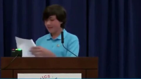 Teenager Exposes Woke School Board, Renders Them Speechless In Five Minute Mic Drop Speech