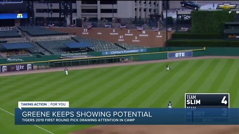 Riley Greene keeps showing potential for Tigers