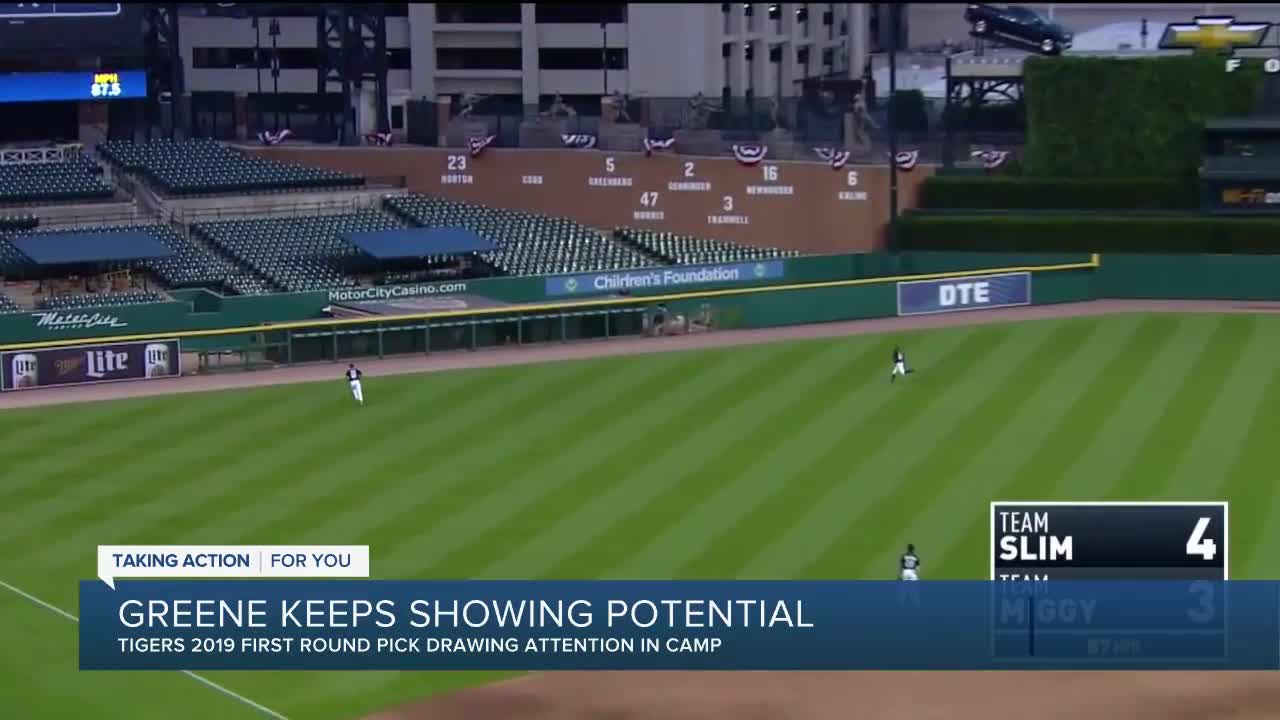 Riley Greene keeps showing potential for Tigers