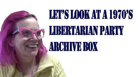 LP History - Let's Look at a 1970s Archive Box